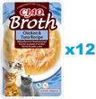 INABA CAT Ciao Bulion kurczak i tuńczyk 12x40g