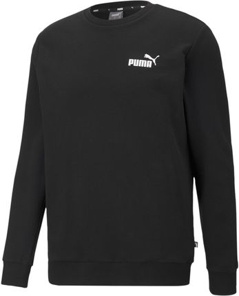 Męska bluza dresowa z małym logo Essentials PUMA Black | Więcej sportu za mniej!