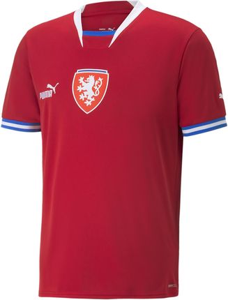 Czech Republic Home 22/23 Replika Koszulki Męskiej Puma Chili Pepper Red