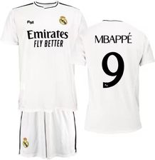 Zdjęcie Koszulka Piłkarska Dla Dzieci Real Madrid Home 24/25 - Mbappé - Brzozów