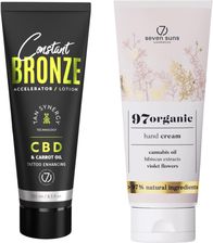 7suns Constant Bronze CBD&Carrot Accelerator 250ml + Krem Do Rąk 75ml