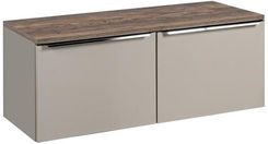 Comad Zestaw Sft B 120cm (2x Szafka + Blat) Szary Dąb