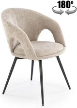 Zdjęcie Halmar Krzesło K550 Beżowy Czarny - Morąg