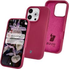 Zdjęcie Bizon Silikonowe Etui Soft Case Do Iphone 16 Pro, Ciemnofioletowe - Sieradz