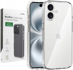 Jcpal Iguard Dualpro Case Etui Do Iphone 16 Przeźroczyste Gwarancja Bezpieczeństwa Proste