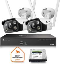 Zdjęcie Tp-Link Zestaw Wi-Fi Do Monitoringu 2 Kamery Bezprzewodowe Vigi C340-W Ir 30M (Z38340B2) - Police