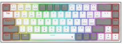 Zdjęcie Klawiatura Redragon Castor Pro K631RGB Biały (K631RGBPROWG) - Bytów