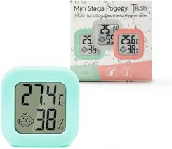STACJA POGODY TRUSTY MINI MI�TA POGODOWA TERMOMETR  TR-CH02