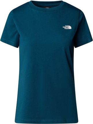 Koszulka damska The North Face S/S SIMPLE DOME niebieska NF0A87NH1NO