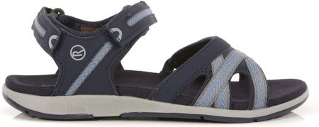 Regatta Lady Santa Clara Sandały Na Rzepy Niebieskie