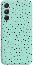 Pieceofcase Etui Czarne Matowe Z Nadrukiem Samsung Galaxy A25 5G Kropki Tiny Dots