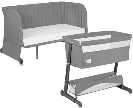 Lionelo Thomi Plus 5 W 1 Grey Concrete — Łóżeczko