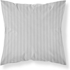 Detexpol Poszewka Dekoracyjna Pure 1 Srebrna Jednobarwna Paski Adamaszkowa Rozmiar 40X40 Cm