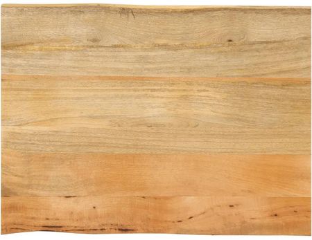 vidaXL Blat Stołu 70X60X3,8 Cm Naturalna Krawędź Lite Drewno Mango