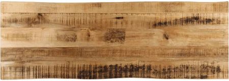 vidaXL Blat Stołu Z Naturalną Krawędzią 110X40X2,5 Cm Drewno Mango