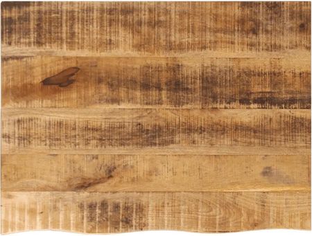 vidaXL Blat Stołu 80X60X2,5Cm Naturalna Krawędź Surowe Drewno Mango