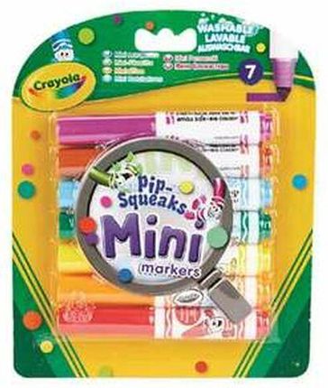 Crayola Mini Flamastry Zmywalne 7Szt.