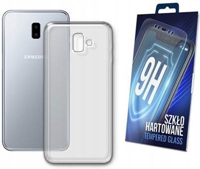 Etui Żelowe Do Samsung Galaxy J6 Plus Szkło 9H