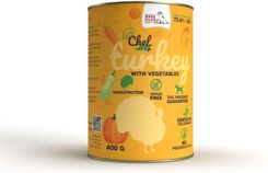 Syta Micha Chef Karma Mokra Dla Psa Indyk Z Warzywami 400G