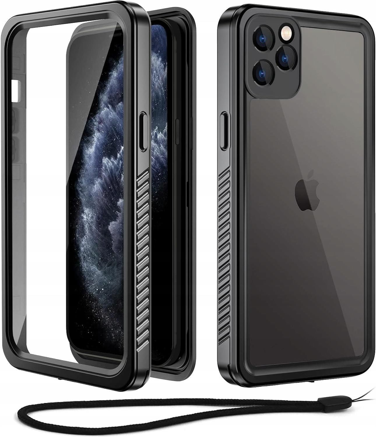 Beeasy Iphone 11 Pro Max Etui Wodoodporne Pancerne Ip68 Py oszczelna 360 Etui na telefon ceny i opinie Ceneo.pl