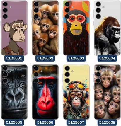 Etui Do Samsung Galaxy S24 Ultra Małpki Małpa Goryl Szympans Pawian - zdjęcie 3