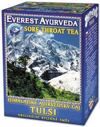 Everest Ayurveda Herbatka ajurwedyjska TULSI - przeziębienie i układ oddechowy 100g