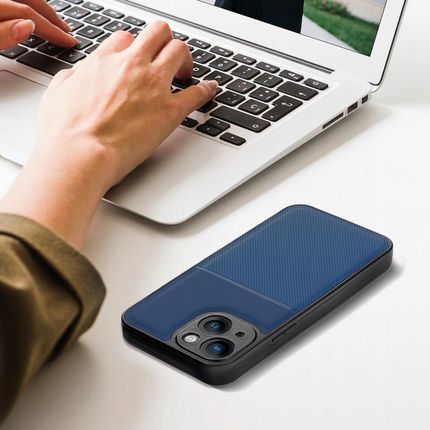 Etui Noble Do Iphone 16 Pro Max Niebieski - zdjęcie 3