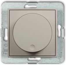 Zdjęcie Karlik Ściemniacz Przyciskowo-Obrotowy Taupe Mini 60Mro-1 - Tychy