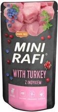 Rafi Mini Karma Mokra Z Indykiem Borówką I Żurawiną Dla Psów Małych Ras 150G