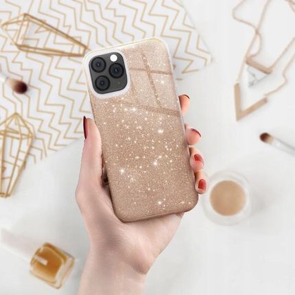 Futerał Shining Do Iphone 16 Pro Złoty - zdjęcie 2