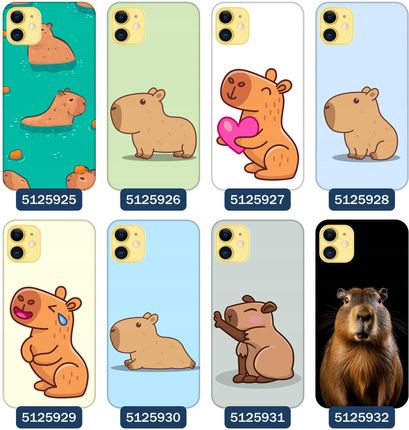 Etui Do Iphone 11 Kapibara Gryzoń - zdjęcie 2