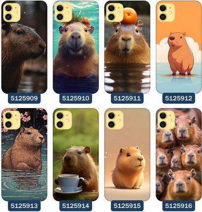 Etui Do Iphone 11 Kapibara Gryzoń - zdjęcie 3