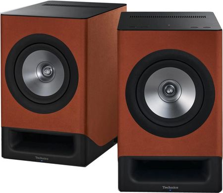 Technics SC-CX700 bezprzewodowy system głośników HiFi (para/terracotta brown/brązowy)