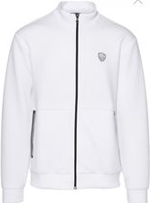 Ea7 Emporio Armani Emporio Armani Ea7 Efektowna Męska Bluza Bianco/White