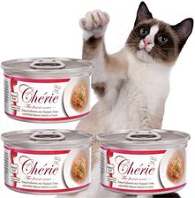 Cherie Mokra Karma Dla Kota Tuńczyk I Łosoś 3X80G