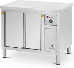 Szafka grzewcza - 100 x 70 x 85 cm - 30 - 80°C - Royal Catering