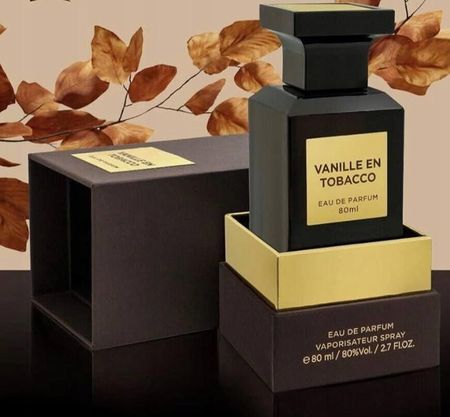 vanilla en tobacco fragrance world Fragrance World Vanille En Tobacco Woda Perfumowana 80ml