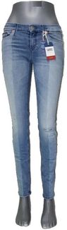 Damskie jeansy Tommy Jeans Nora DW0DW04743 wyszczupl. rurki orygin. W29/L34