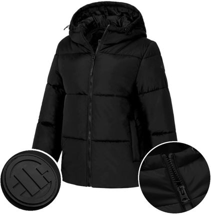 Damska Kurtka Zimowa z Kapturem Pitbull Pikowana Puchowa Vista Pit Bull_S