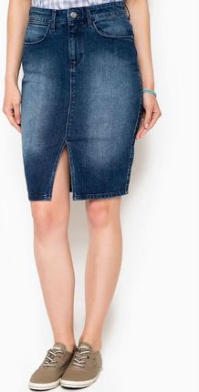 WRANGLER SPLIT SKIRT DAMSKA SPÓDNICA JEANSOWA MEADOW BLUE W26T8271D