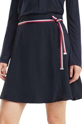 Spódnica damska Tommy Hilfiger Fleur rozkloszowana XS