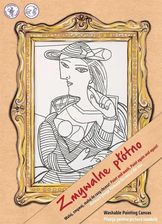 Zdjęcie Płótno Funny Mat White- Kobieta W Fotelu 25X35Cm - Niepołomice