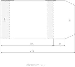 Zdjęcie Okładka Regulowana 244X410Mm 50Szt. - Śrem
