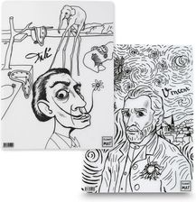 Zdjęcie Mata Transparentna 2Szt. Van Gogh Salvador Dali - Jordanów