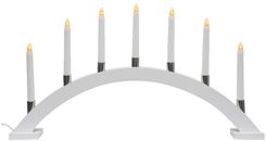 Zdjęcie Ekvip Biały Świecznik Adwentowy Led 69X37 Cm - Gdańsk