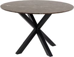 Zdjęcie Actona Group A S Stół Heaven 120X75 5 Czarny Mat Brązowy Marmur Emperador - Myślibórz