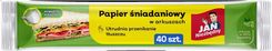 Zdjęcie Jan Niezbędny Papier Śniadaniowy W Arkuszach 40Szt. - Wleń