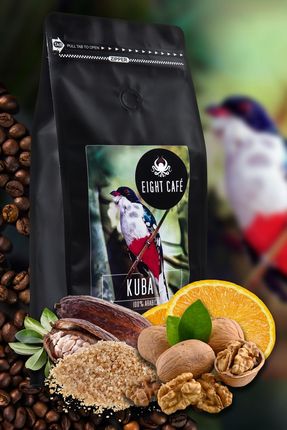 Eight Cafe Ziarnista Świeżo Palona 100% Arabica Kuba 500g Do Ekspresu - zdjęcie 4