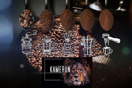 Eight Cafe Ziarnista Świeżo Palona 100% Arabica Kamerun 500g Do Ekspresu - zdjęcie 5