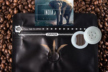 Eight Cafe Ziarnista Świeżo Palona 100% Arabica India 500g Do Ekspresu - zdjęcie 4